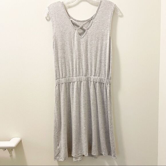 Athleta Lively Gray Sleeveless Dress - Size Small - Picture 4 of 7